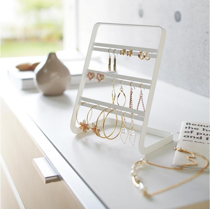 Actual product image Yamazaki TOWER earring stand