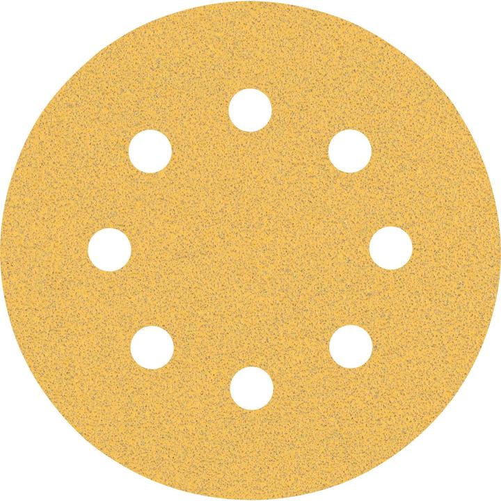 Bosch Professional Zubehör Expert C470 Sandpaper with 8 holes for random orbital sander, 115 mm, G 80, 5 pcs. (80)