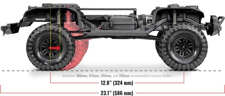 Actual product image Traxxas CRAWLER LAND ROVER 1:10 4WD EP RTR SILVER - CLIPLESS OHNE LadegerÃ¤t und OHNE Akku (RTR Ready-to-Run)