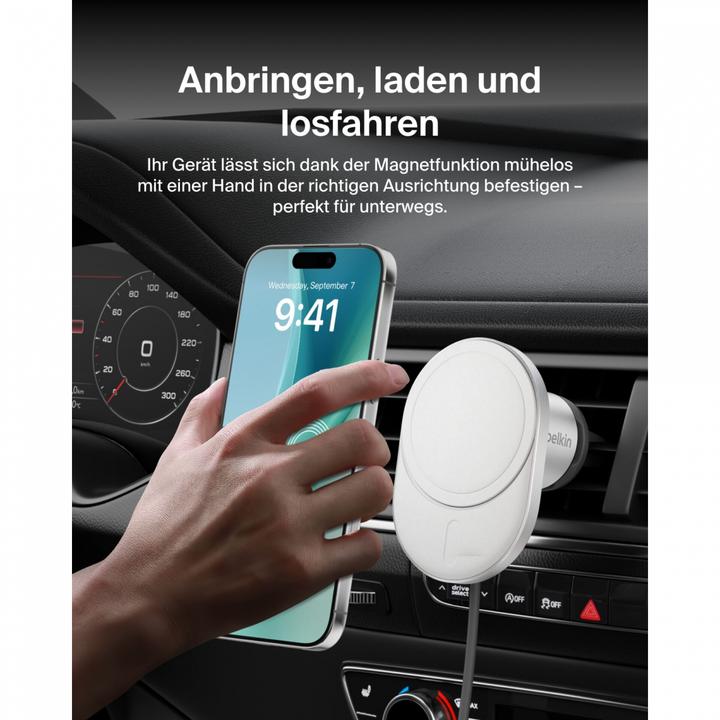Productafbeelding Belkin Qi2 15W Car Vent Mount No CLA