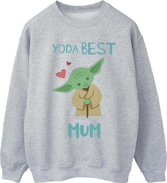 Star Wars Yoda Best Mum Sweatshirt (L)