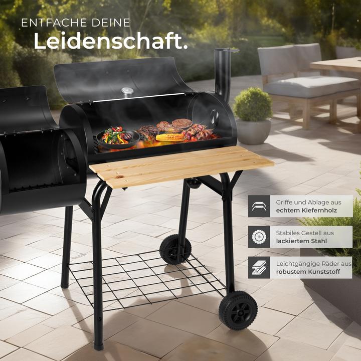 Image du produit tectake Barbecue Smoker Américain (58 cm)