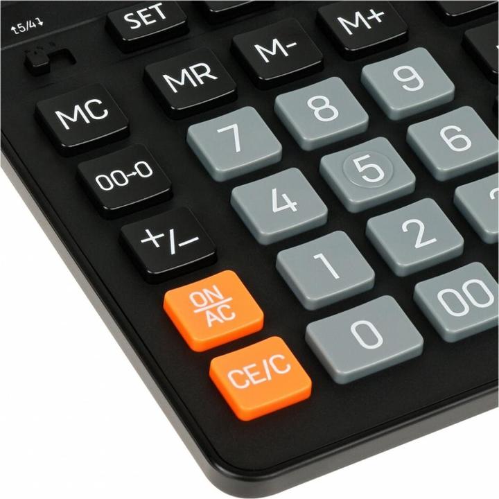 Produktbild Eleven Calculator SDC554S calculator black tabletop 14 places dual power supply (Netzbetrieb)