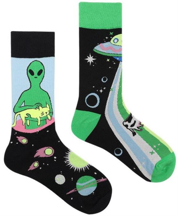 Musthaves Socken Grösse 38 - 45 Aliens (38 - 45)