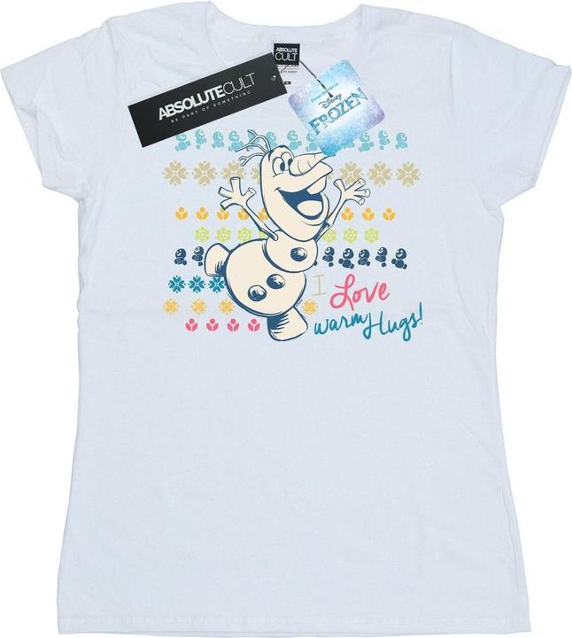 Disney Frozen I Love Warm Hugs TShirt (S)