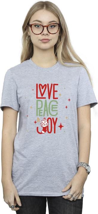 Disney The Aristocats Marie Love Peace Joy TShirt (M)
