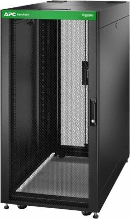 Produktbild APC Easy Rack /24U/1000mm with Roof Side panel castors feet and 4 Brackets No Bottom (24 HE, 19 Zoll Rack)