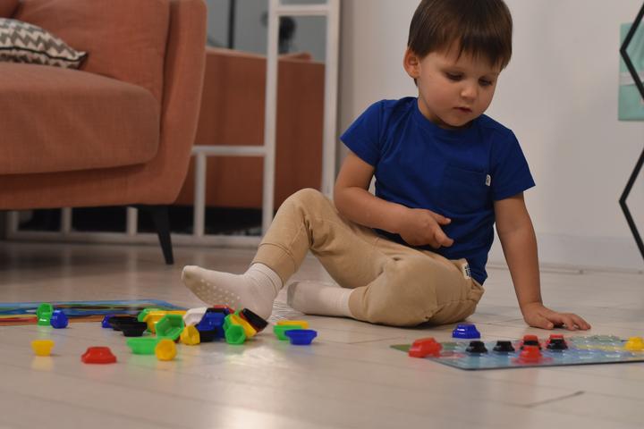 Immagine prodotto Montessori Gioco educativo, gioco per famiglie, Mosaico Big Baby - Coccinella 52 pezzi