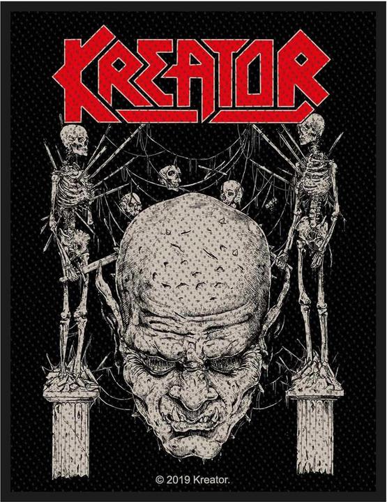 Actual product image Kreator Skull & skeleton patches (1 x)