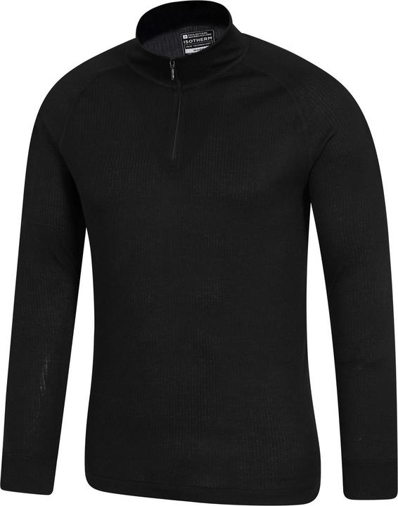 Immagine prodotto Mountain Warehouse Top termico a maniche lunghe Talus Uomo con collo a zip (4XL)