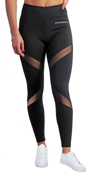 Actual product image Gym Generation Mesh Leggings - BLACK (S)
