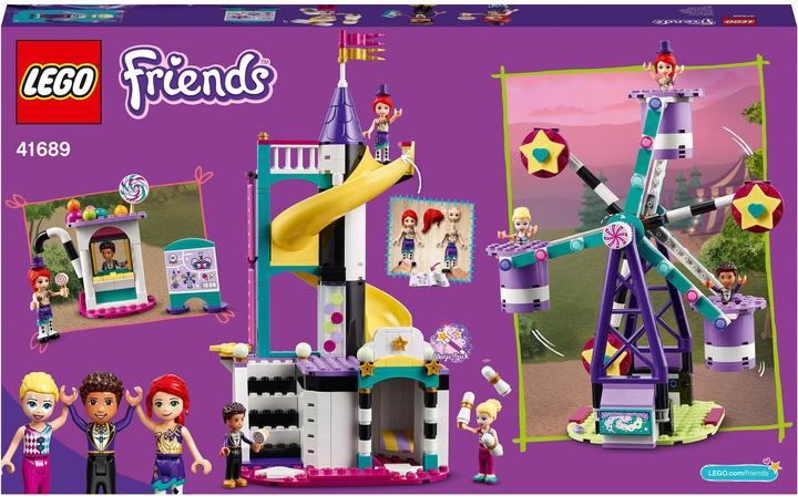 Produktbild LEGO Magisches Riesenrad mit Rutsche (41689, LEGO Friends)