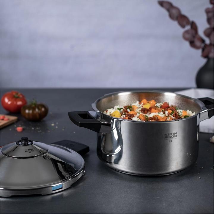 Actual product image Kuhn Rikon Duromatic (22 cm, Steam cooker, Stainless steel)