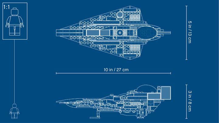 Produktbild LEGO Anakin's Jedi Starfighter (75214, LEGO Star Wars)