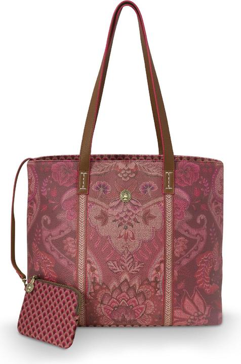 PIP Studio Shopper Medium Kyoto Festival Dark Pink 32/47x31x1