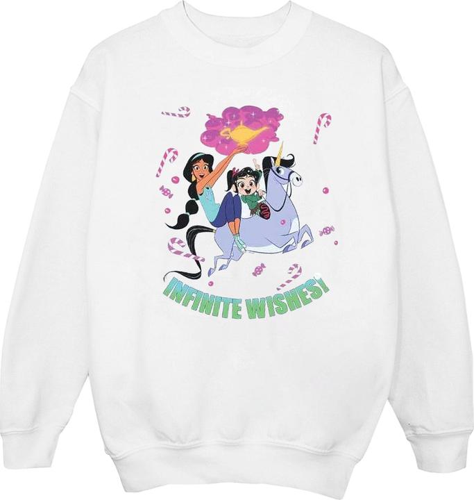 Disney Wreck It Ralph Jasmine And Vanellope Sweatshirt (XL)