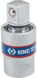 Actual product image King PRZEGUB KULISTY 3/8" DŁUGOŚĆ 43mm CHROME
