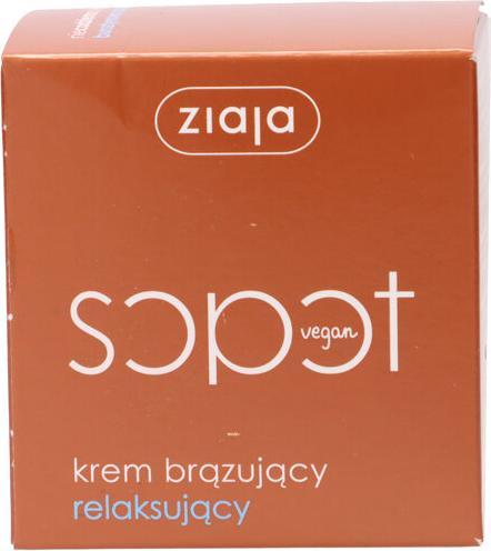 Actual product image Ziaja Sopot Cream Bronzer Relaxing 50ml