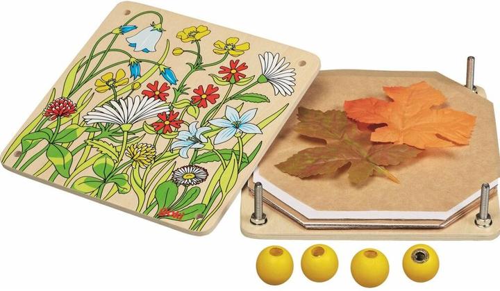 Goki Wooden flower press
