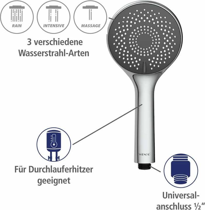 Image du produit Wenko Système de douche Water Saving chromé