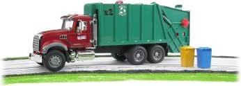 Actual product image Bruder Mack Granite Garbage Truck