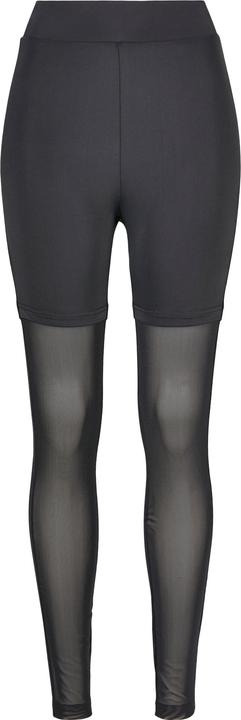 Immagine prodotto Urban Classics Leggings a vita alta da donna in rete tecnica trasparente (XS)