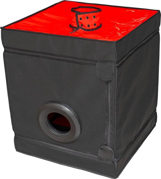 Actual product image Secret Dome â€“ Kink Club Cabina Bukkake Schwarz & Rot