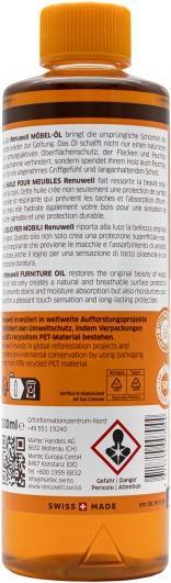 Produktbild Renuwell Möbel Öl (Farblos, 0.50 l)