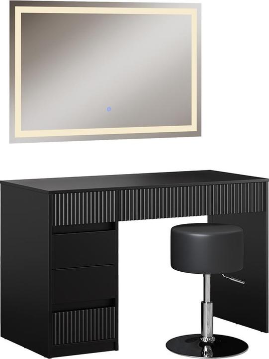 Vicco Omira mit Hocker und Beleuchtung (120 x 76 x 55 cm)