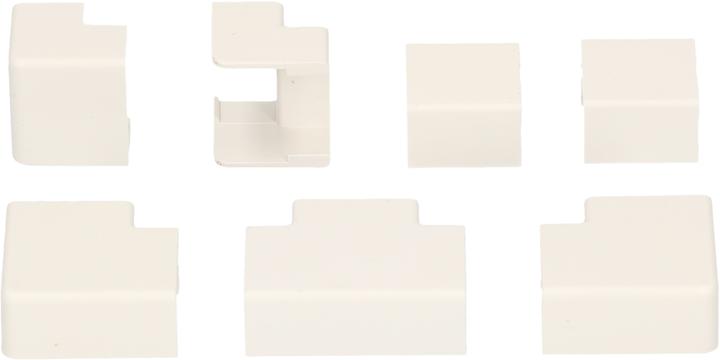 Actual product image Inofix Plasfix connectors 12x7mm assorted 7-piece