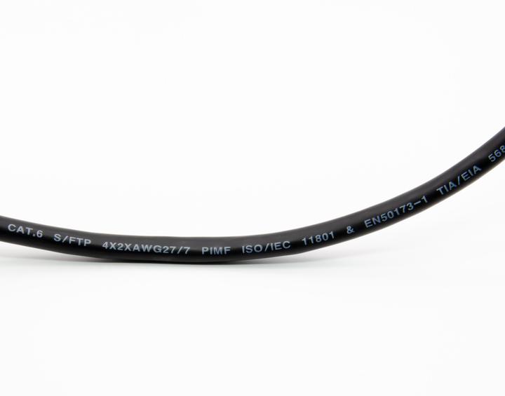 Actual product image Helukabel 2m S/FTP Ethernet patch cable RJ45 Cat.6 network cable (S/FTP, CAT6, 2 m)