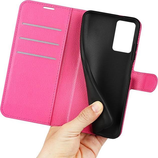 Actual product image MU Classic Litchi Leather Bookcover Series (Oppo Reno 7 Pro 5G)