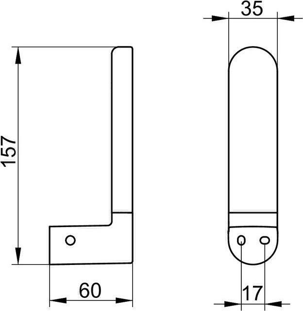 Actual product image Keuco Spare roll holder Elegance 11663010000 chrome-plated