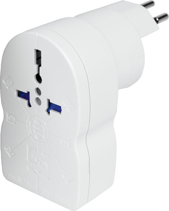 Steffen Adapter World Socket 1xUSB - Schweiz T12, output 5V/2300mA