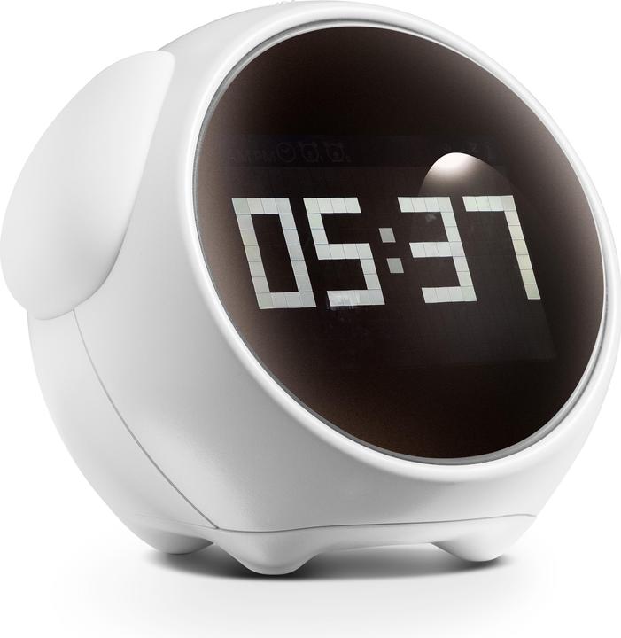 Image du produit Fuj Tek Rechargeable table alarm clock, white