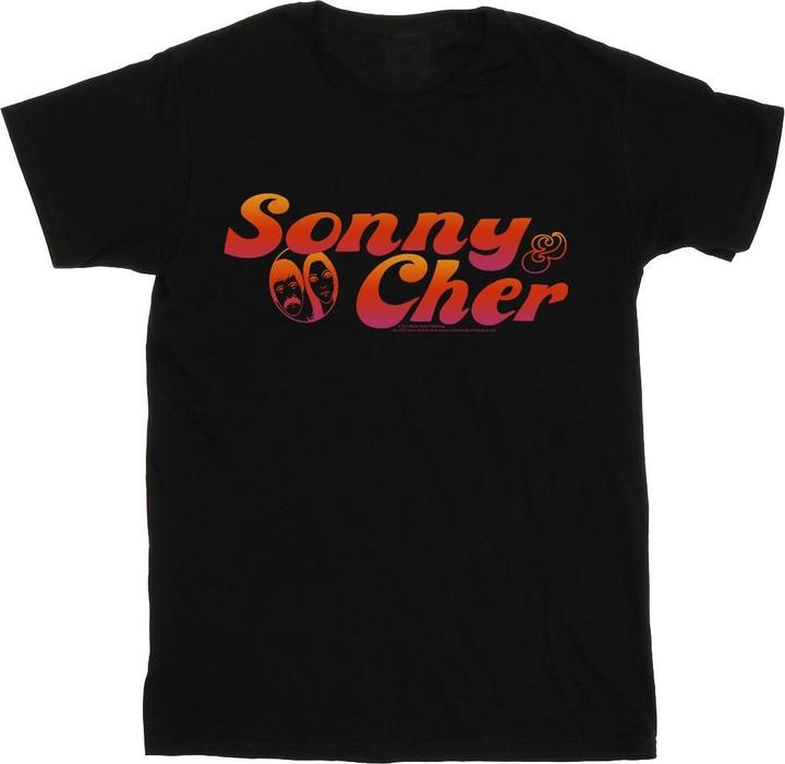 Sonny & Cher Gradient Logo TShirt (4XL)