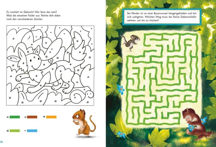 Produktbild Der kleine Siebenschläfer: Mein Rätselschatz (Deutsch, Sabine Bohlmann, 2023)