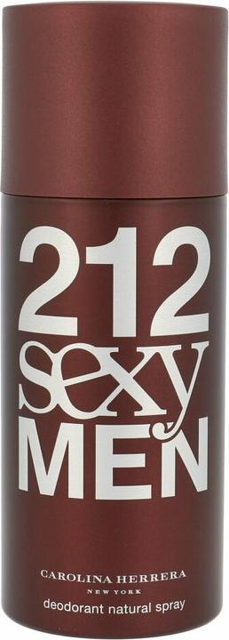 Actual product image Carolina Herrera 212 Sexy Men (Spray, 150 ml)