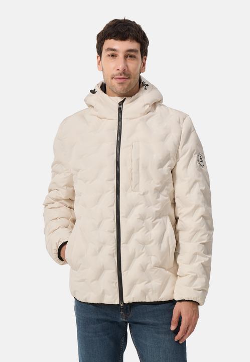 Cash-Mere Padded Jacket mit Kapuze