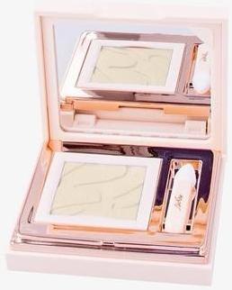 Actual product image Mey Bionike Defence Color Silky Touch Compact Eyeshadow With Brush 417 Ivory (Ivory)