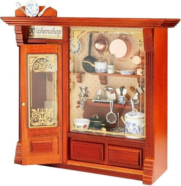 Produktbild Reutter 102.797/9 - Haushaltswarengeschäft mit Beleuchtung - Schaufensterladenserie 7