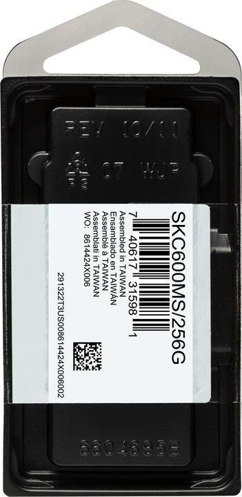 Produktbild Kingston KC600 (256 GB, mSATA)