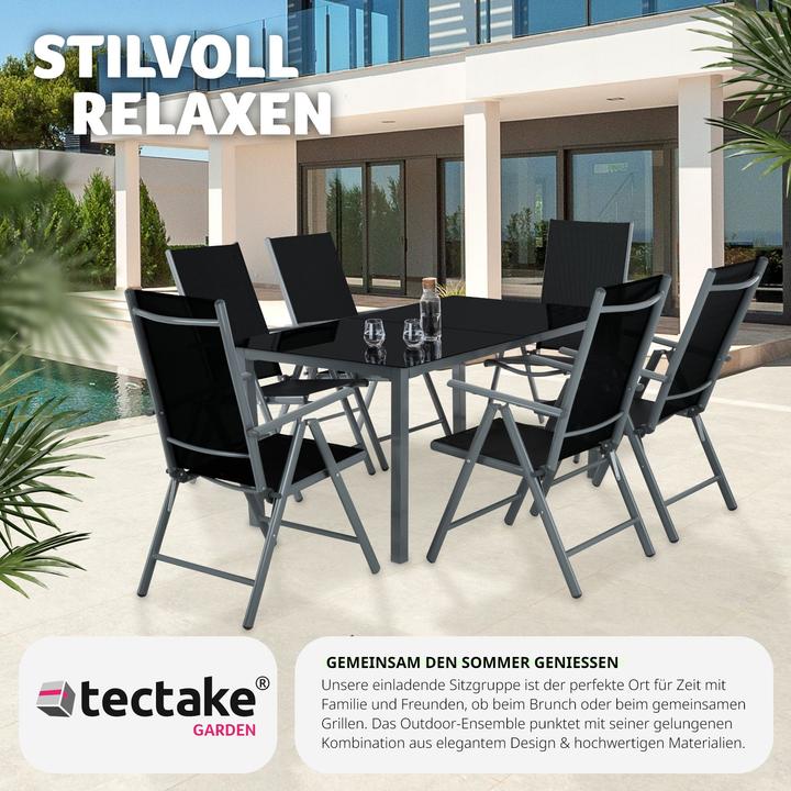 Produktbild tectake Sitzgruppe (150 cm)