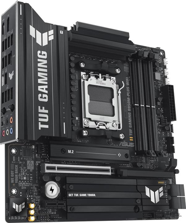 Image du produit ASUS TUF Gaming B850M-Plus Wifi (AM5, AMD B850, mATX)