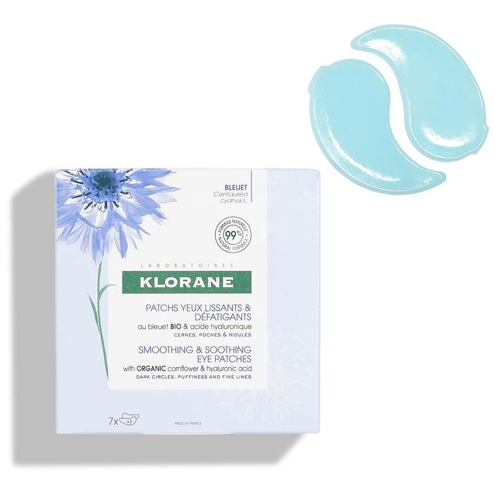 Klorane Beruhigende Augenpads (Patches, 1000 ml, Tag + Nacht)