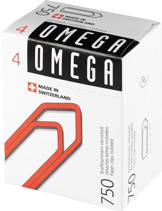Actual product image Omega Paper clips (750 x)