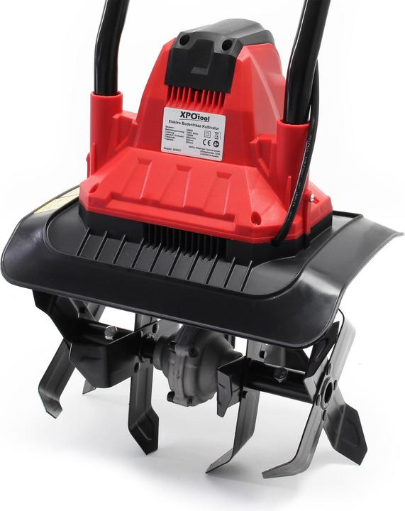 Produktbild Wiltec Elektro Bodenfräse 1050W 380U/min Kultivator Gartenfräse Gartenhacke
