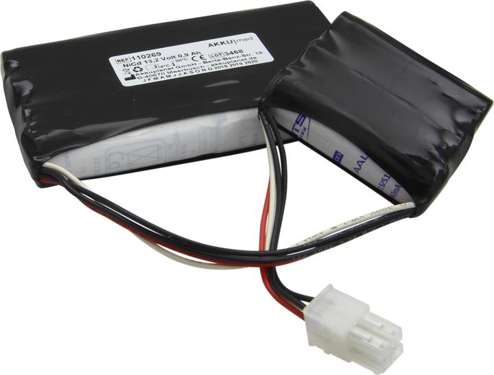 Actual product image XCell NC Akku passend für Datex Ohmeda Light Monitor 893365 13,2 Volt 0,9 Ah CE Konform (1 pcs., 900 mAh)