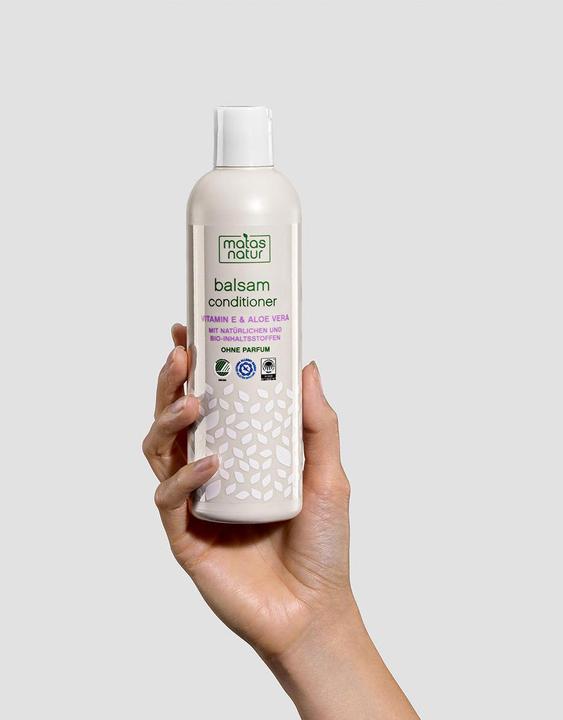 Actual product image Matas Natural Conditioner with Organic Aloe Vera and Vitamin E (400 ml)