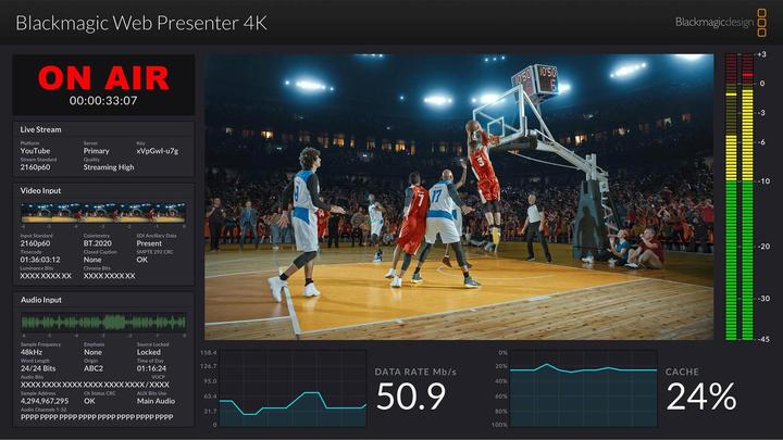 Produktbild Blackmagic Web Presenter 4K